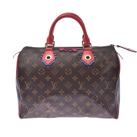 Authentic LOUIS VUITTON M41665 Speedy 30 Flamingo 